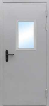 Дверь противопожарная ДПМ EI 60 900*2100 со стеклом